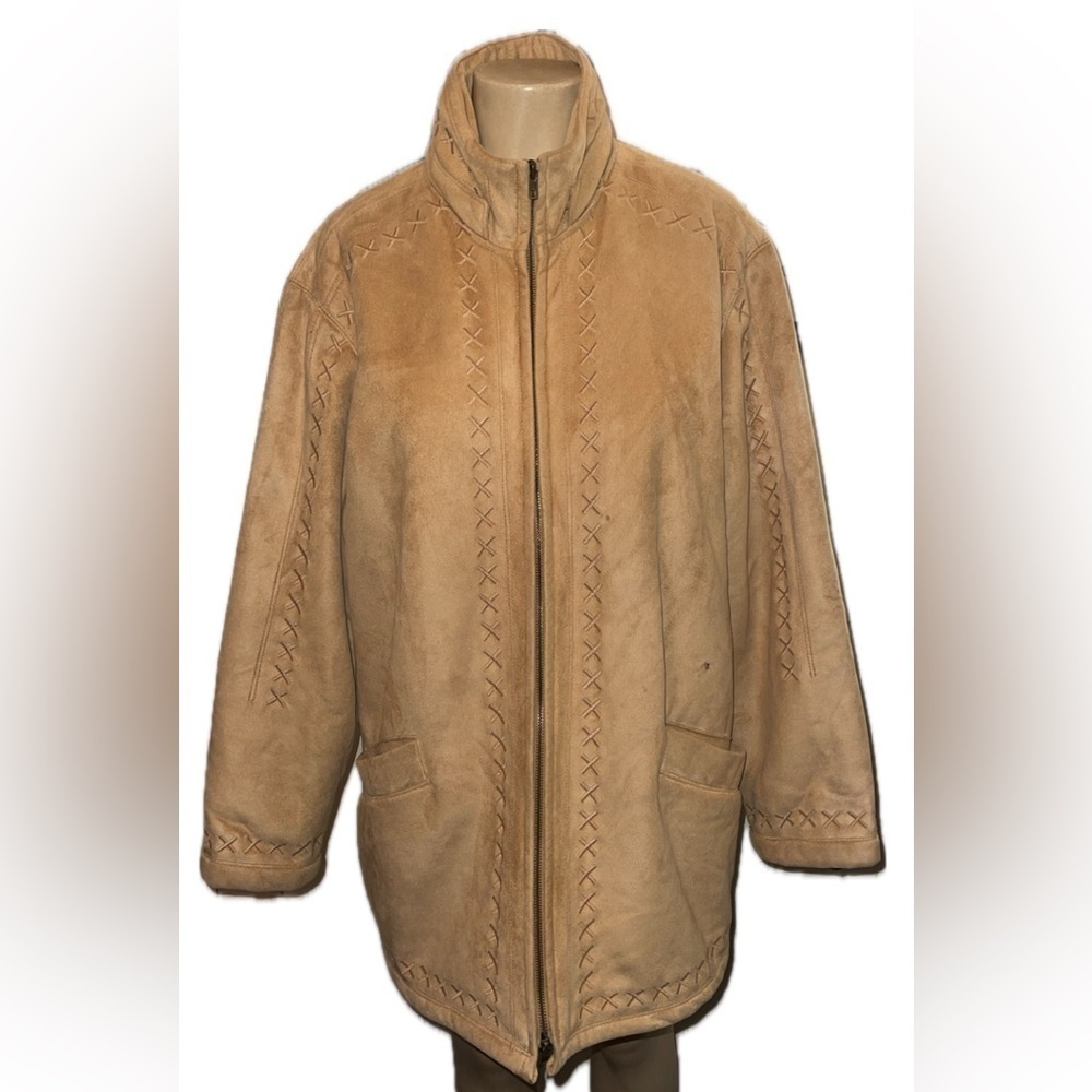 Tally Ho Outerwear South Western Winter Coat medium Tan